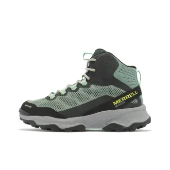 MERRELL Speed Strike Mid GTX Cushioned Slip-Resistant High-Top Outdoor Shoes Women's Green