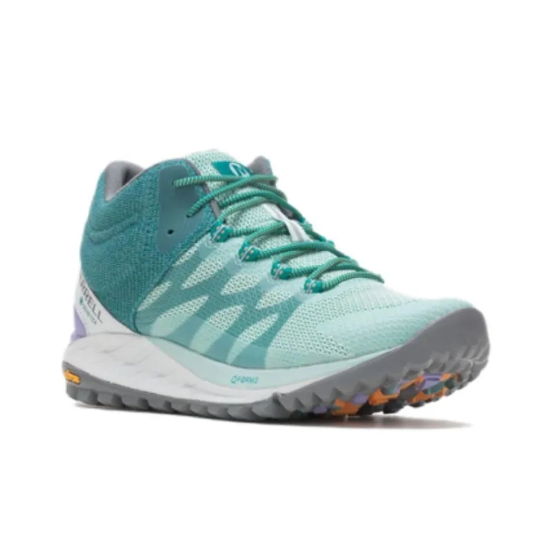 MERRELL Antora 2 Mid Gore-Te Slip-Resistant High-Top Outdoor Shoes Women's Blue-2
