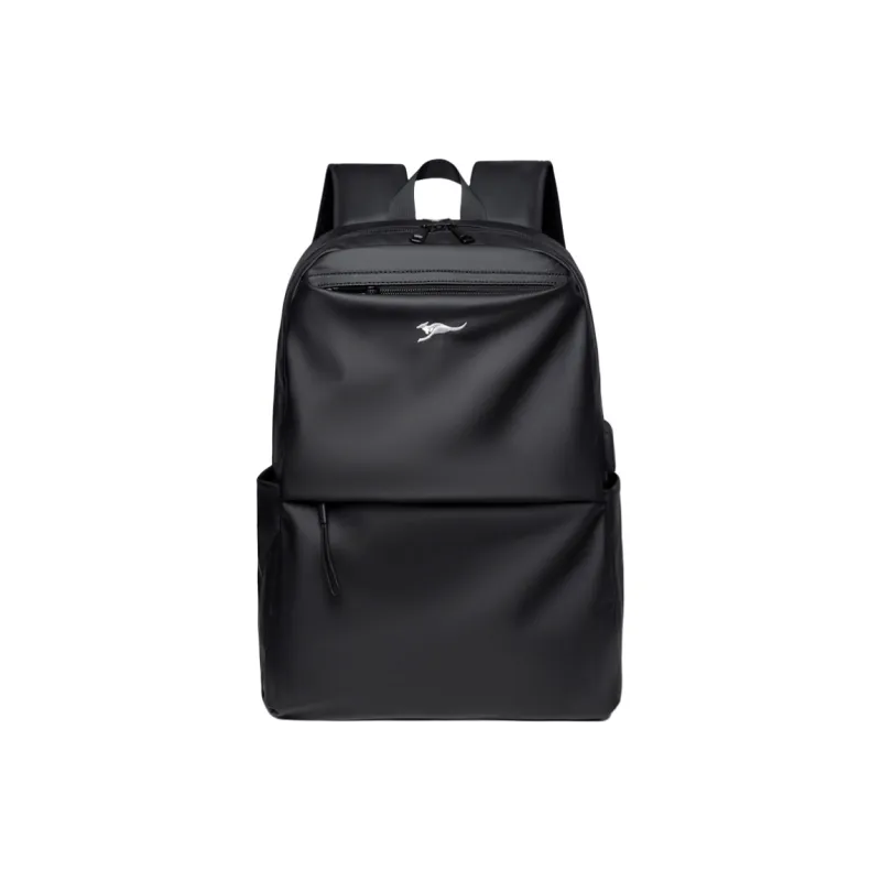 Dusen Kangaroo Oxford Backpacks Backpack Regular Unisex Black/Gray-0