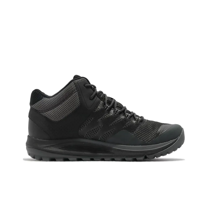 MERRELL Nova 2 Mid GTX Cushioned Slip-Resistant Low-Top Outdoor Shoes Men's Black-1