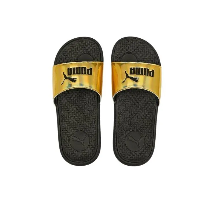 Puma Women's Cool Cat Distressed Slide 'Team Gold'-3