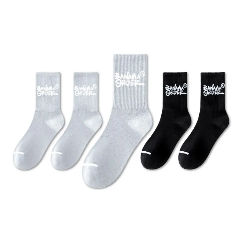 LUOLIAN Mid Calf Socks Unisex 5 Pack-20
