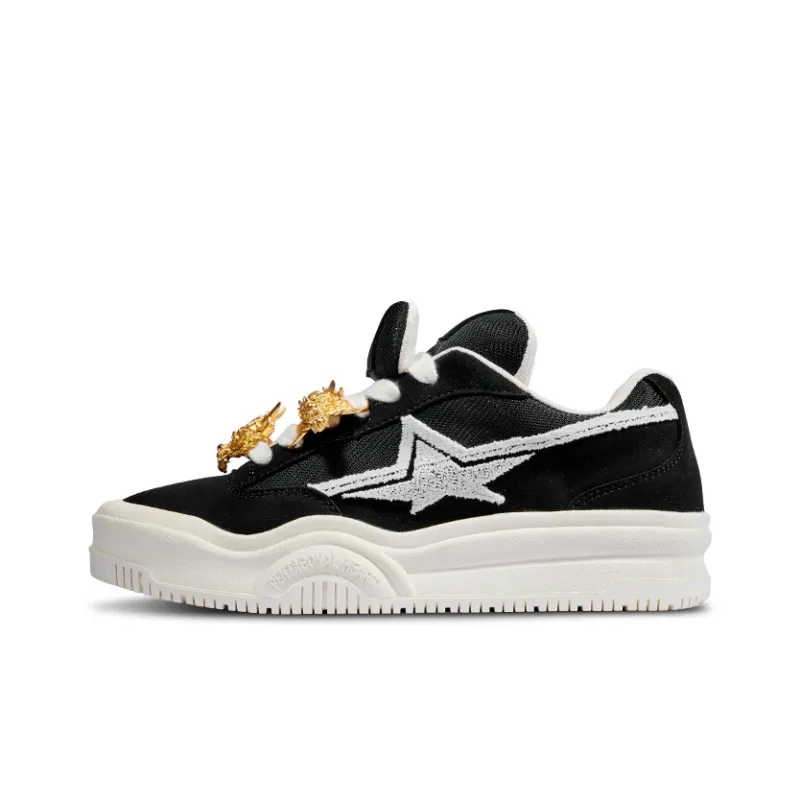 PENTAGONAL HEART Satoshi Star Series Anti-Slip Wear-Resistant Low-Top Skateboard Shoes Unisex-4