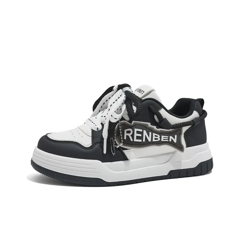RENBEN RENBEN Anti-Slip And Wear-Resistant Breathable Low-Top Skateboard Shoes Women's-5