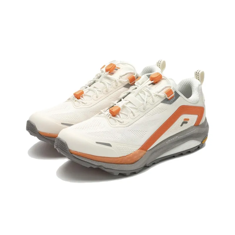 FILA SPD LYNX 2 Slip Resistant Low Top Casual Running Shoes Women's Early Snow/Elephant Gray-1