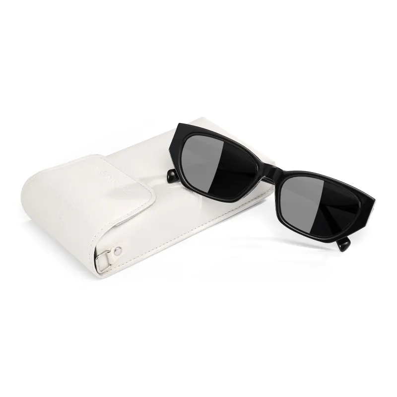 SUYAN Plate Frame Irregular Shape Sunglasses Unisex-2