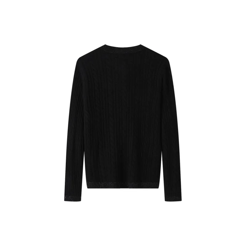 H YXIANG Cashmere Sweater Women's-1