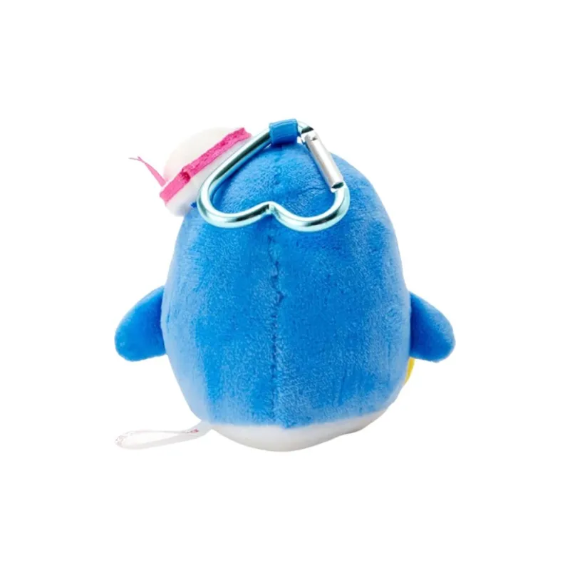 Sanrio Tuxedo Sam Heart Shaped Mountaineering Buckle Dolls Plush Pendant 9.5cm Height 9.5cm Length-2