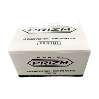 PANINI NBA Basketball Card 2021 22 Prizm Basketball Cello Pack Box Fat Pack Edition Sports Cards 1 Box