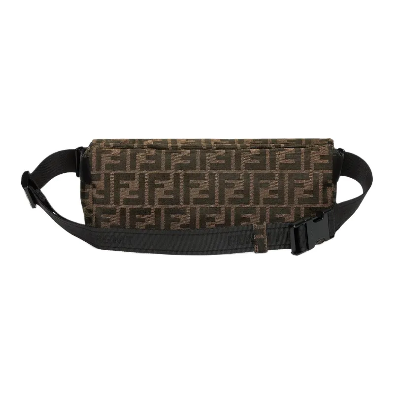 FENDI FRGMT Junya Ito Collaboration Polyester Fanny Pack Men's Brown-2