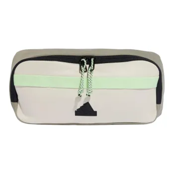 Adidas Recycled Material Fanny Pack Regular Unisex Aluminum & Pebble Silver & Half Green Fireworks & Black