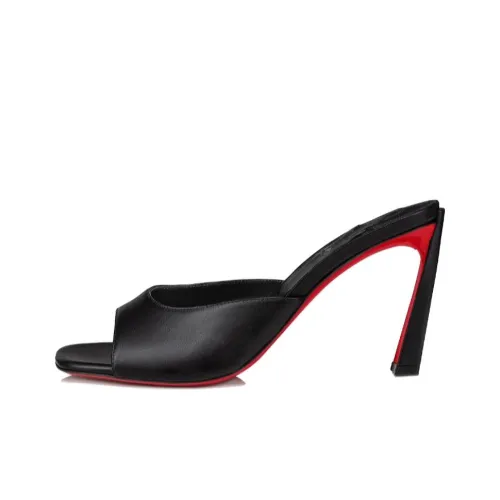 CL LUBOTING Condora Slide Slippers 8.5cm Women's Black