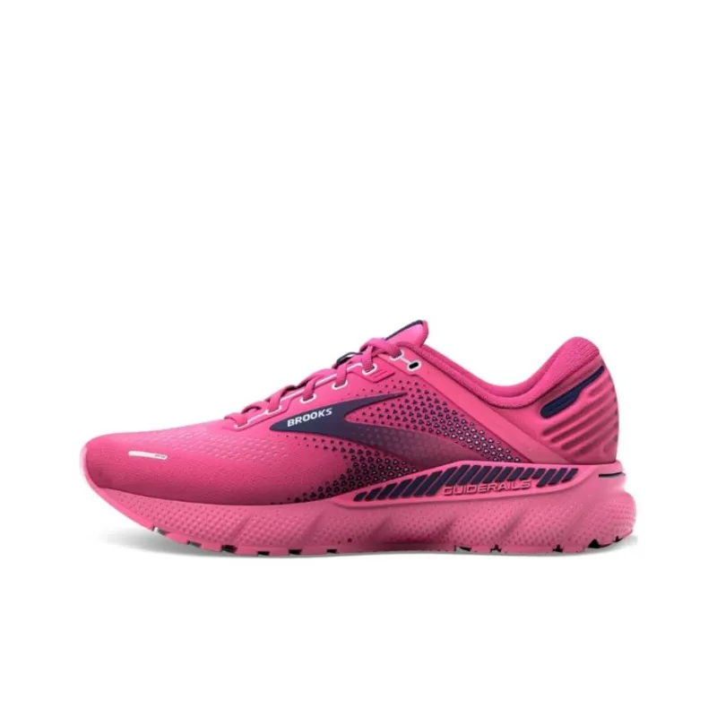 Brooks Adrenaline GTS 22 Cushioning Wear-Resistant Low-Top Running Shoes Women's Pink-0