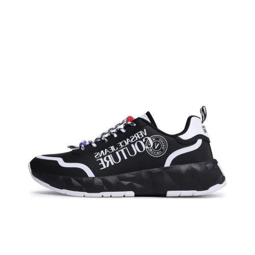 VERSACE JEANS Casual Shoes Men's Black White