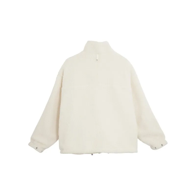 PUMA Jackets Coats Unisex White-3