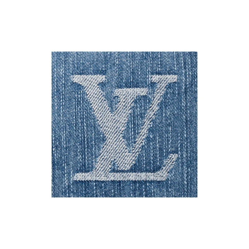 LOUIS VUITTON Pochette Cosmetique Pm Monogram Denim Blue-5