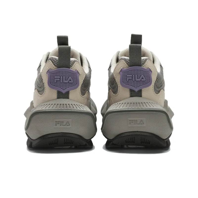 FILA CICLONE Cushioning Low-Top Casual Shoes Women's Gray Black-3