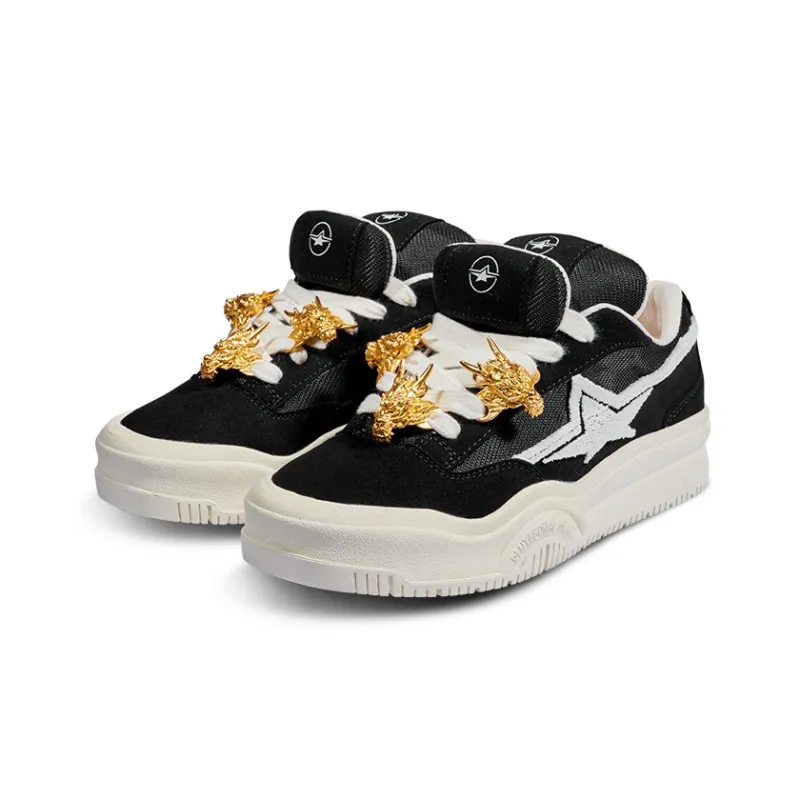 PENTAGONAL HEART Satoshi Star Series Anti-Slip Wear-Resistant Low-Top Skateboard Shoes Unisex-6