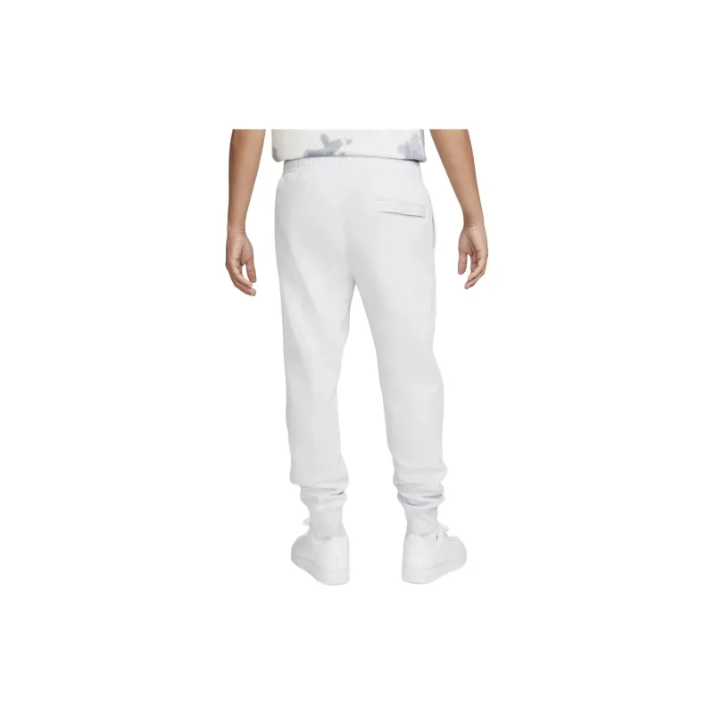 Nike Sportswear Club Fleece Knitted Sports Pants Men's Pure White Gold-1