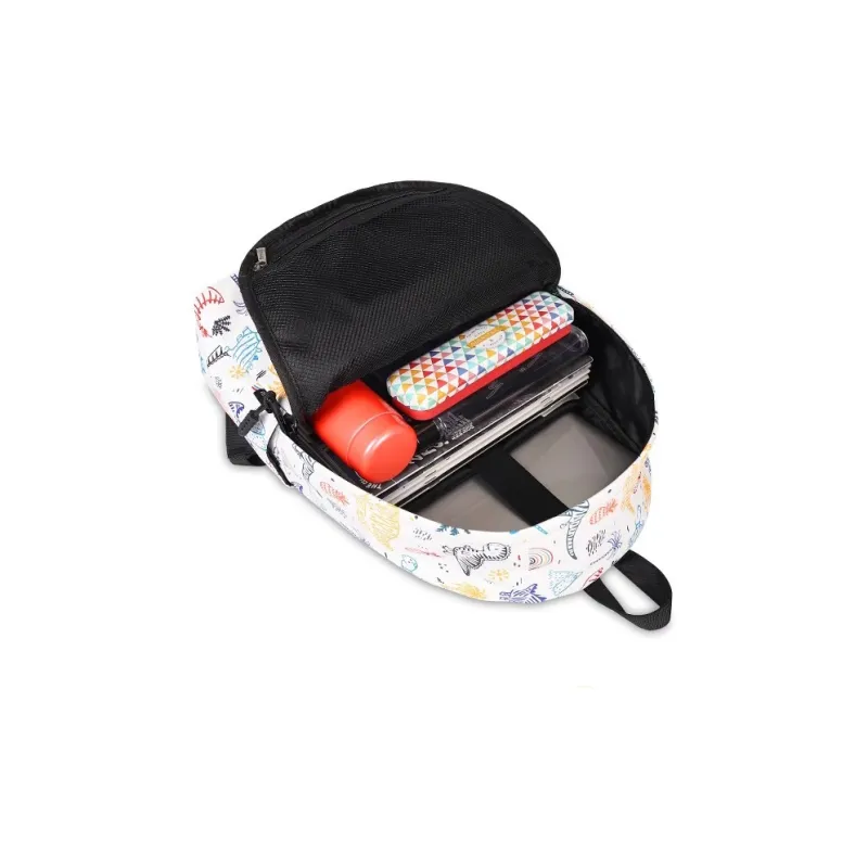 Bansusu Polyester Backpack Large Size Unisex Multicolor-4