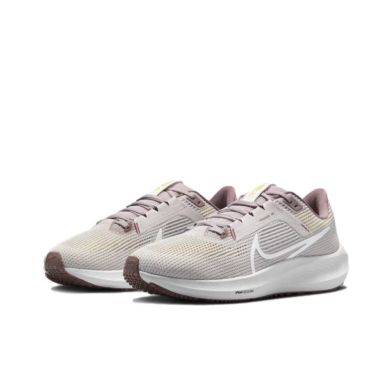 Nike Air Zoom Pegasus 40 Grey Purple Women's-2