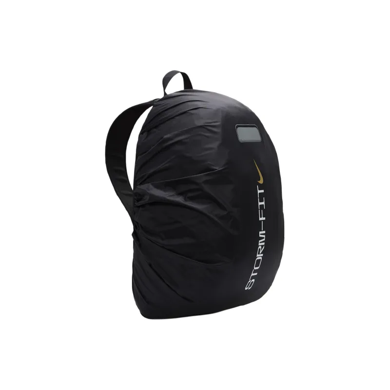 Nike Fabric Backpack Regular Unisex Black & Metal Gold Coin Color-3
