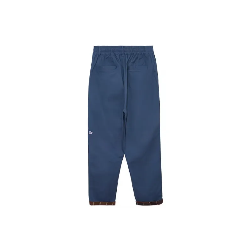 New Era Casual Pants Unisex Navy Blue-1