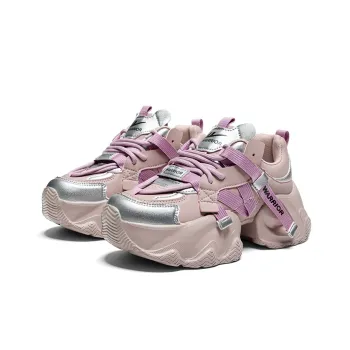 Warrior Breathable And Lightweight Low Top Casual Shoes Women's Purple Silver