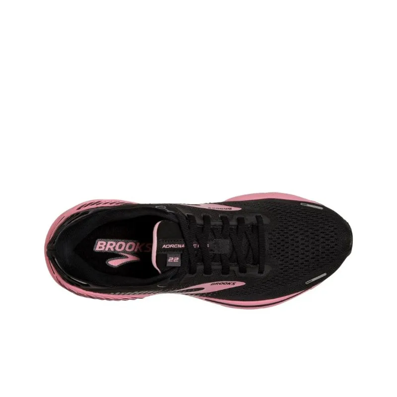 Brooks Women's Adrenaline GTS 22 'Black Pink'-3