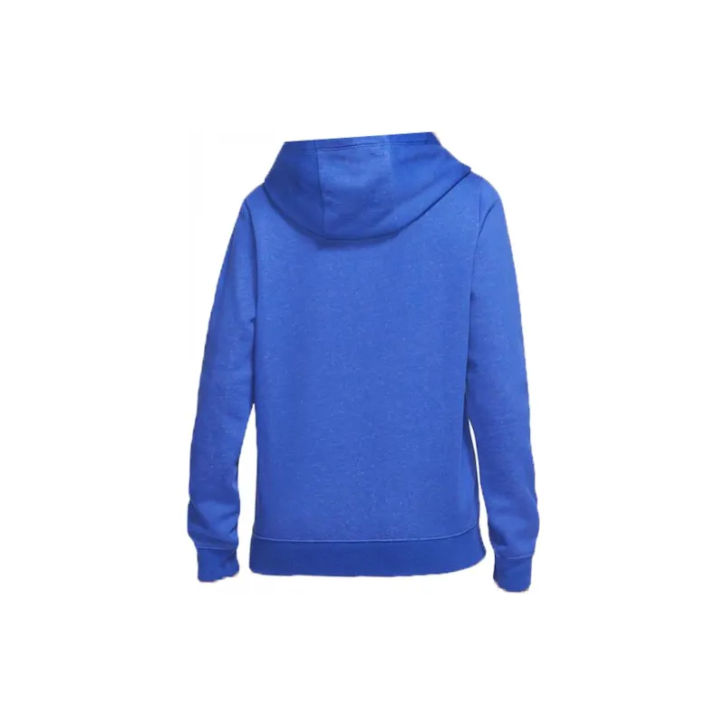 Nike Sportswear Women's Club Fleece Full Zip Hoodie Hyper Royal/Htr/White-1