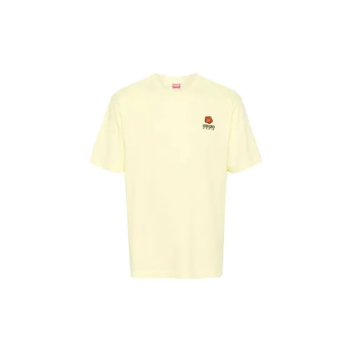 KENZO T-Shirts Men Yellow