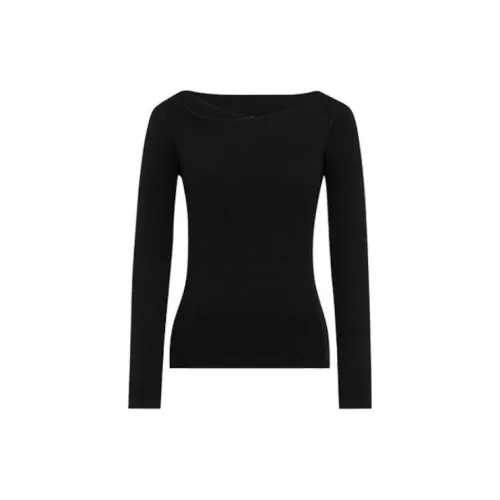 MEIYANG Knitwear Women's Black