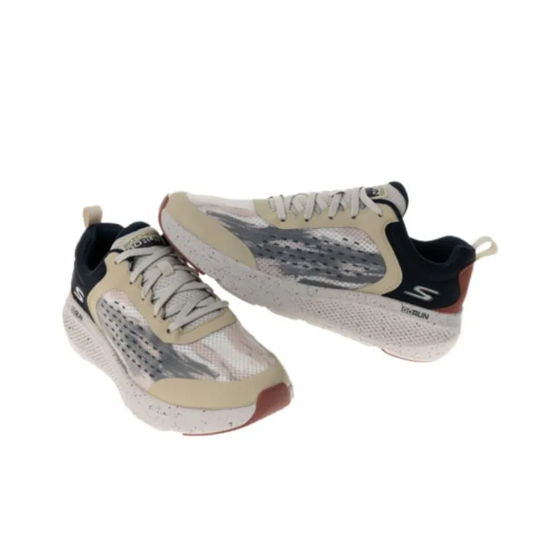 Skechers GO RUN Elevate Slip Resistant Low Top Casual Running Shoes Men's Yellow Gray-3