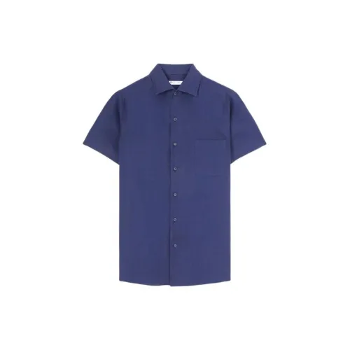 Loro Piana Shirts Men Blue