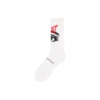 SAINT Mxxxxx Knee-High Socks Men's 1 Pack White