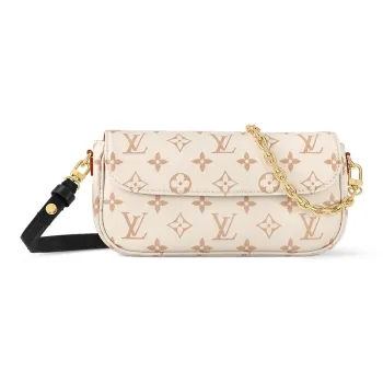 LOUIS VUITTON IVY Canvas Baguette Bag, Portable Crossbody Bag, Shoulder Bag Women's