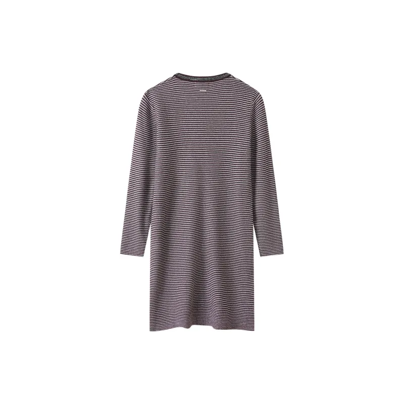 H YXIANG Long Sleeved Dresses Women's-3