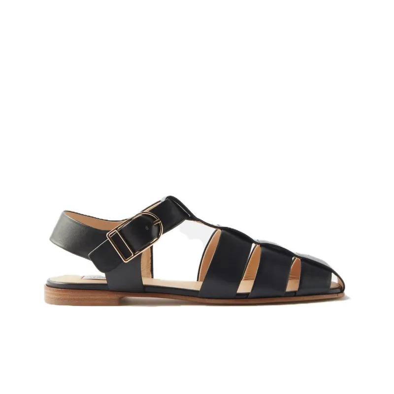 GABRIELA HEARST Lynn Roman Sandals Women's Black-1