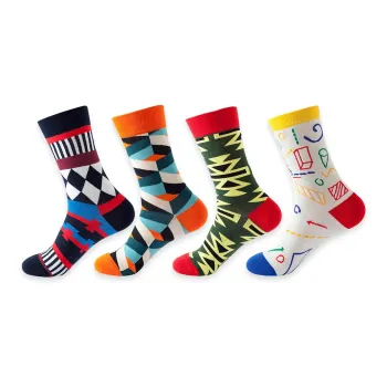Flowers In Water Mid-Calf Socks Men's
