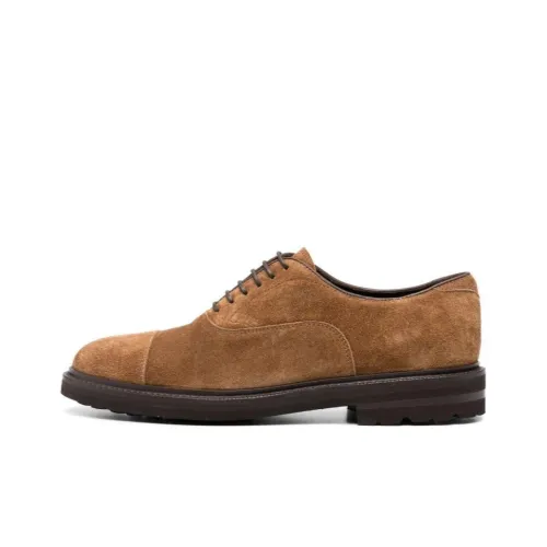 Henderson Baracco Lace-up Suede Oxford Shoes