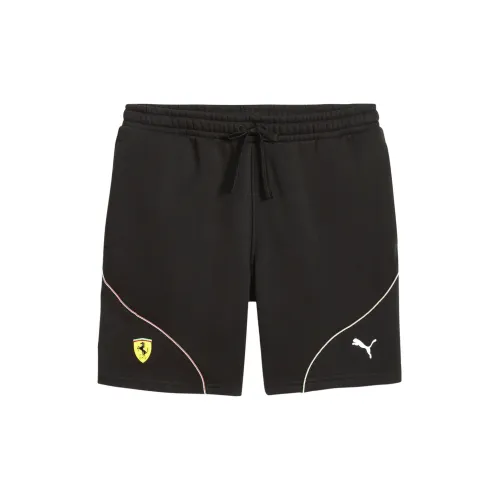 PUMA Scuderia Ferrari Casual Shorts Men Black