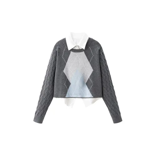 LEDIN Sweaters Women's Gray