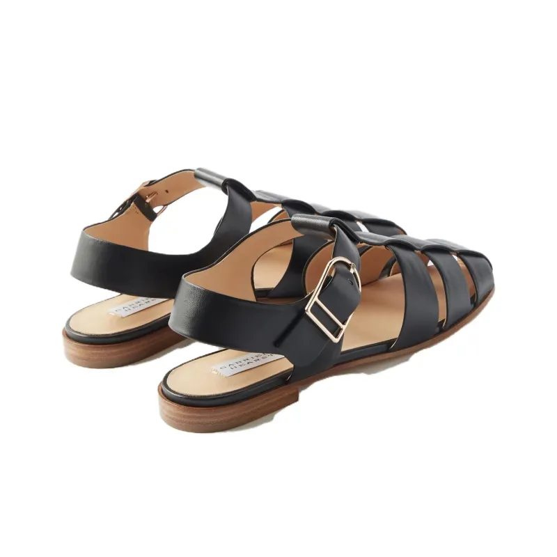 GABRIELA HEARST Lynn Roman Sandals Women's Black-3