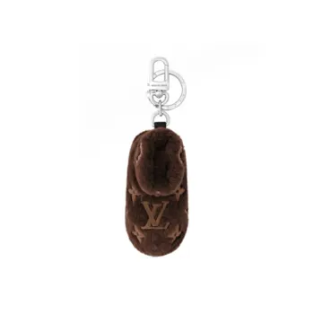 LOUIS VUITTON Monogram Footprint Bag Charm & Key Holder