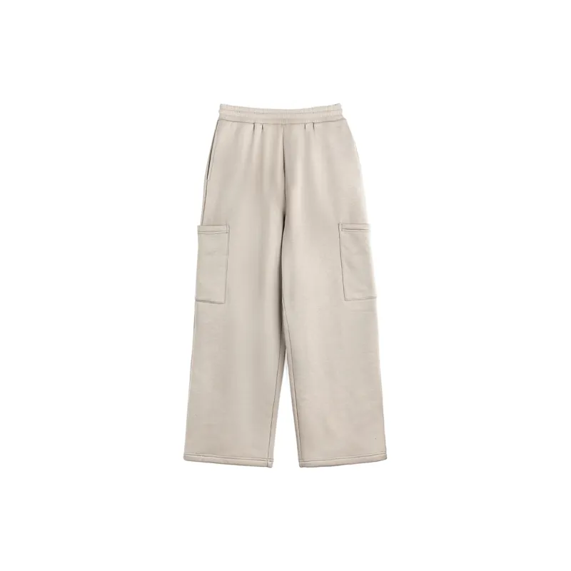 CANOTWAIT_ Knitted Sports Pants Unisex-1