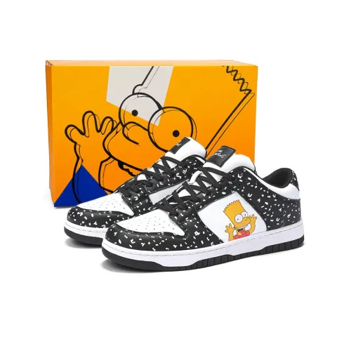 The Simpsons Skateboard Shoes Unisex Low-Top