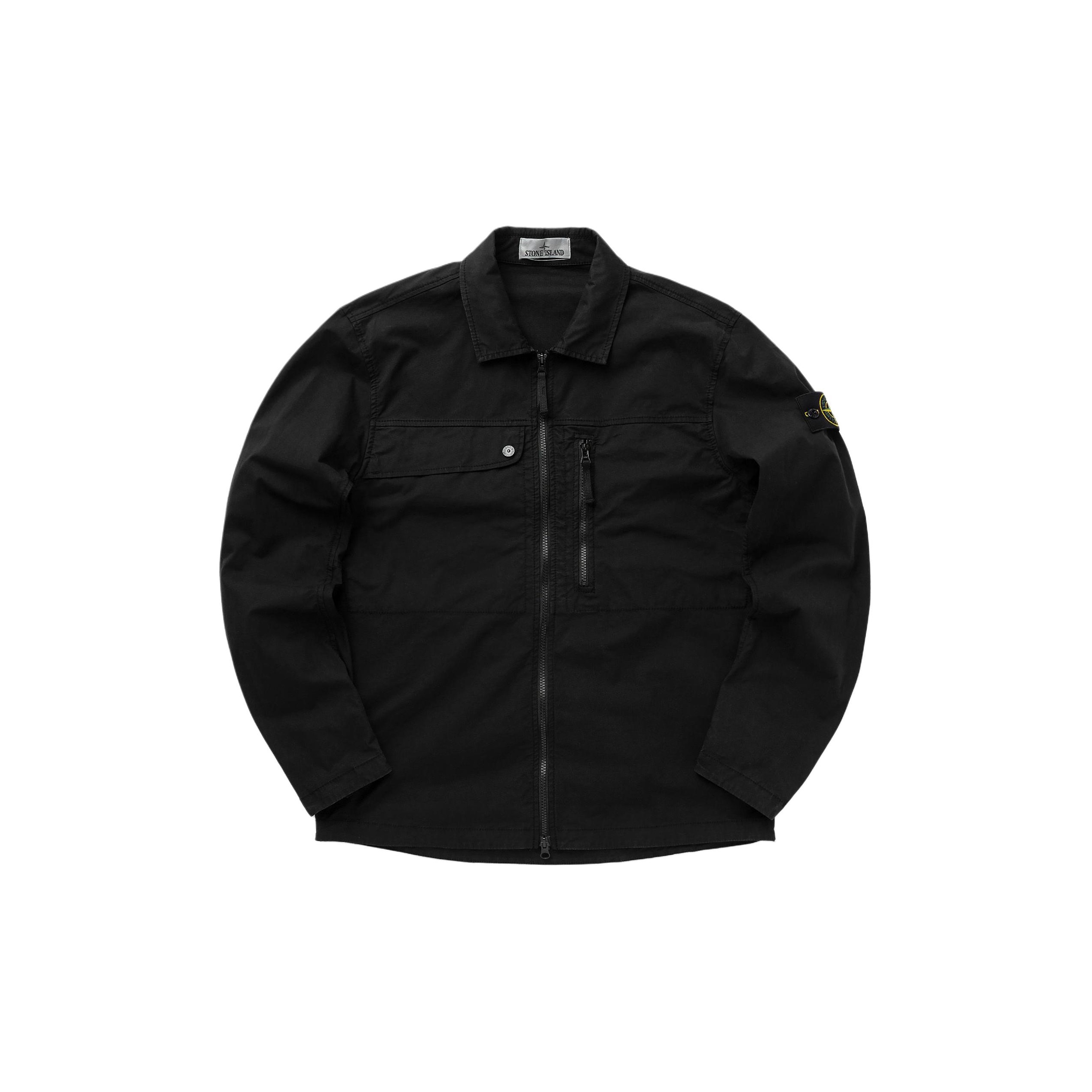 STONE ISLAND Jacket Men Black - POIZON