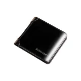 Black-Bifold (Oil Wax Top Grain Cow Leather) Anti-Skimming