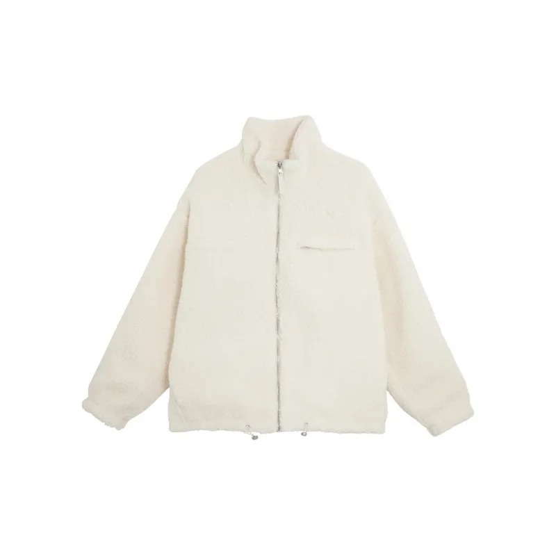 PUMA Jackets Coats Unisex White-2