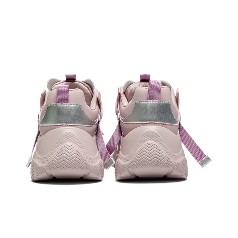 Warrior Breathable And Lightweight Low Top Casual Shoes Women's Purple Silver-3